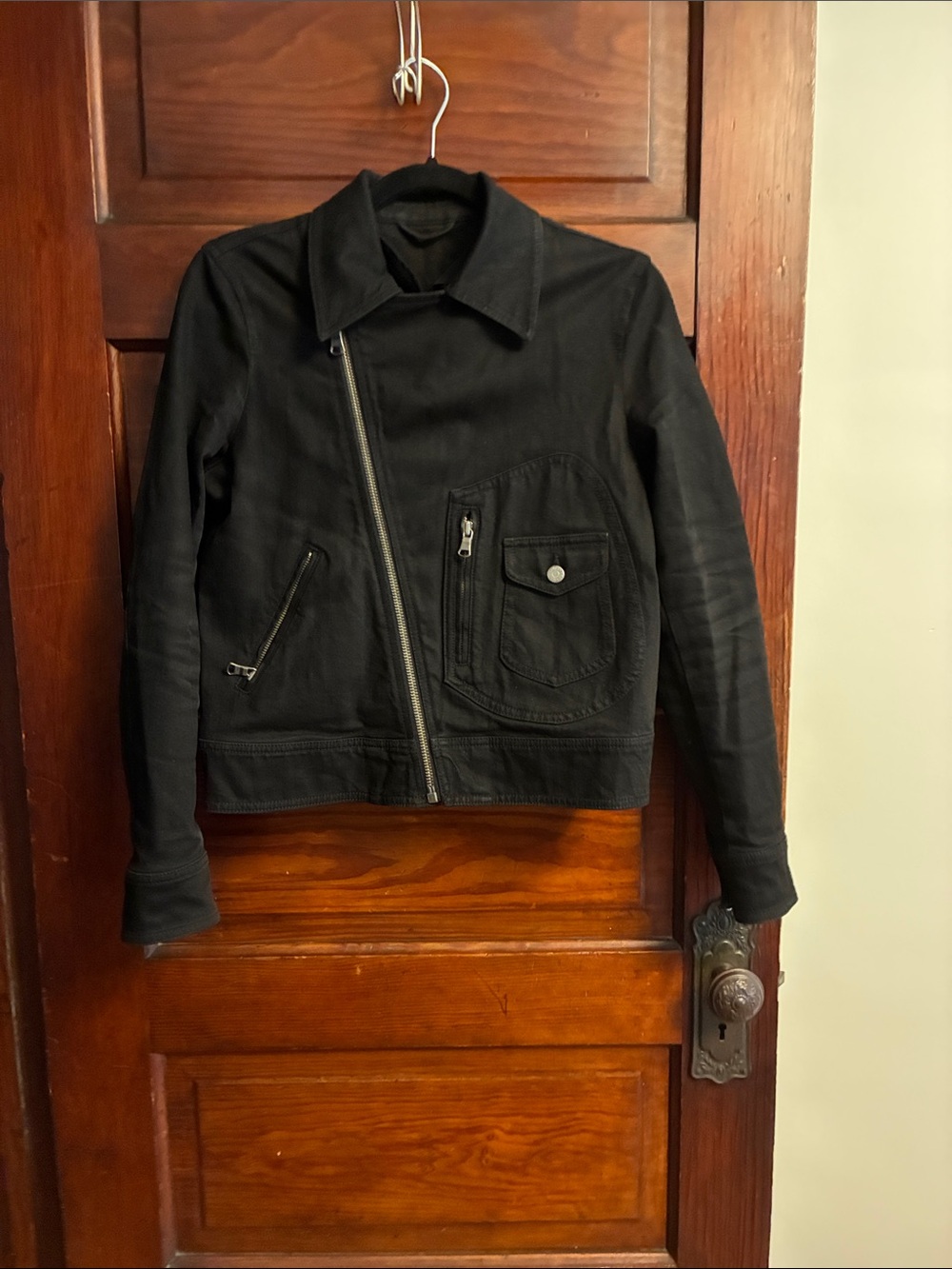 Lauren Jeans Denim Moto Jacket